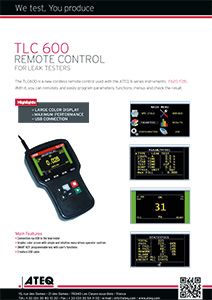 TLC600-REMOTE- ATEQ